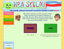 Tablet Screenshot of hra-skolou.cz